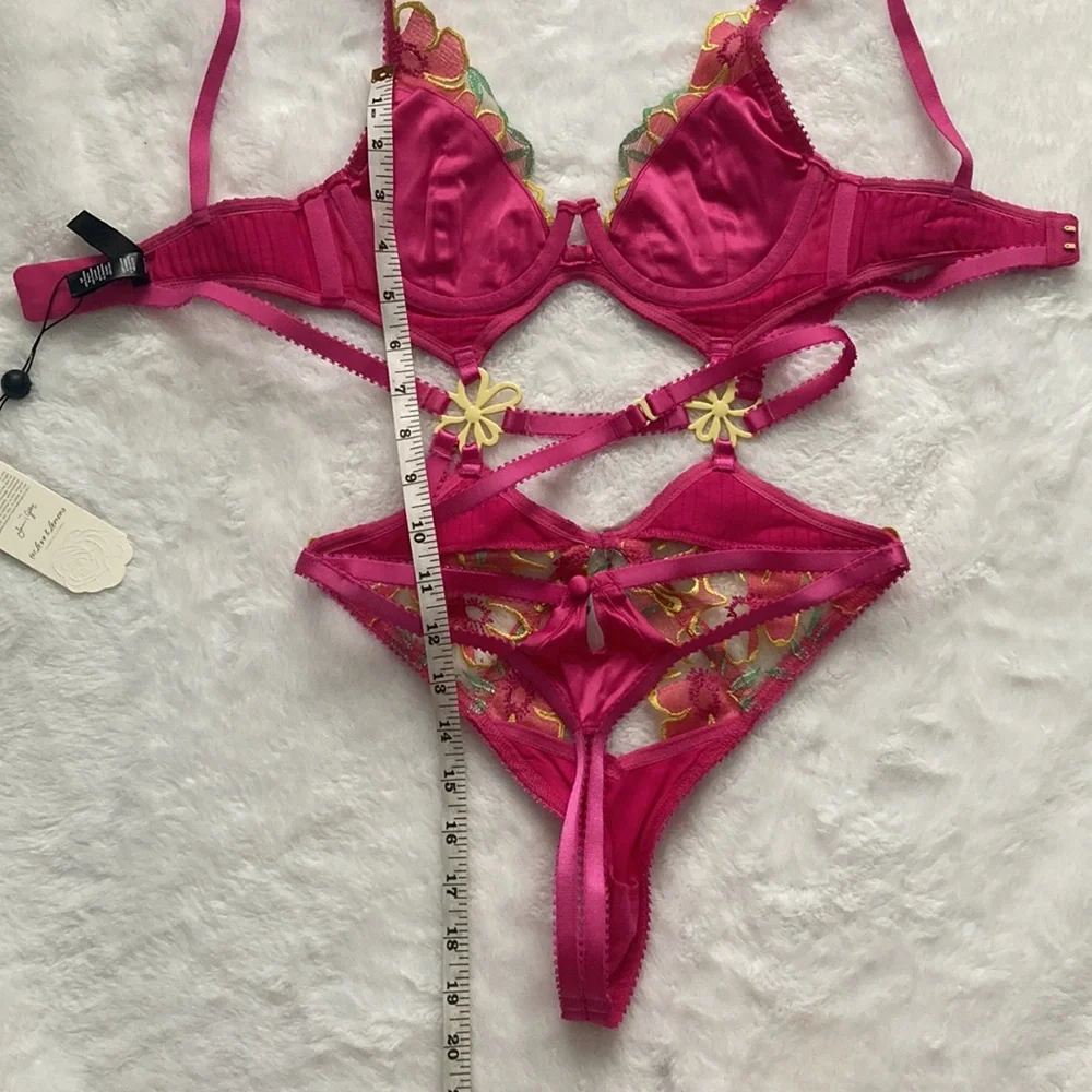 Pink Lingerie Body Suit 💕 - Picture 11 of 12